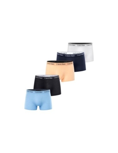 Boxer court homme gris Calvin Klein – lot de 5 polyester stretch