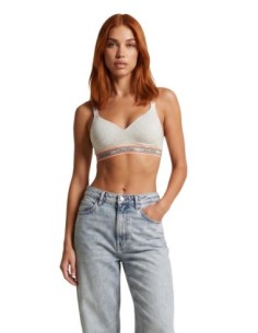 Bralette Calvin Klein Underwear femme blanche