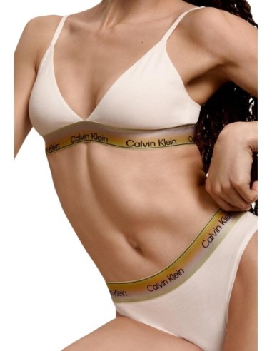 Soutien-gorge blanc triangle | Calvin Klein Underwear