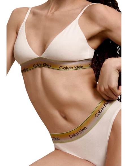 Bralette Calvin Klein femme blanche