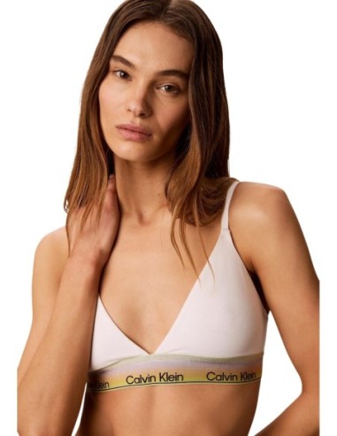 Bralette Calvin Klein femme blanche