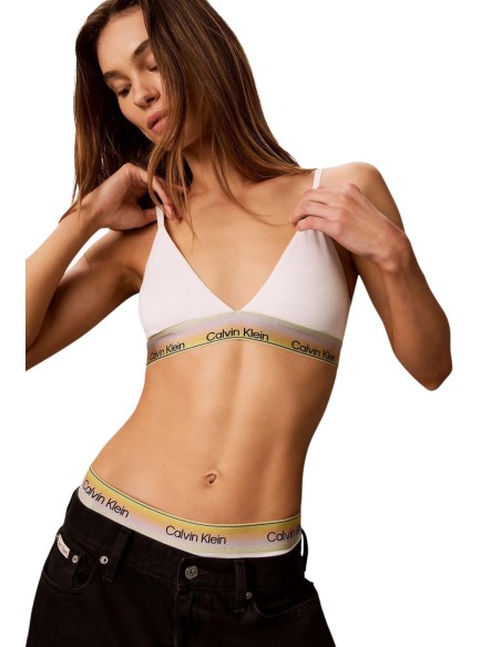 Soutien-gorge blanc triangle | Calvin Klein Underwear
