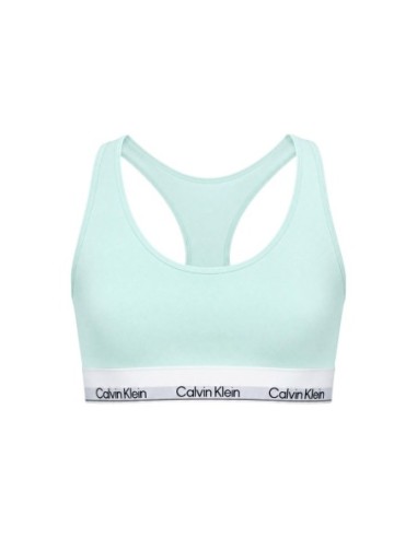 Brassière femme Calvin Klein verte unlined soft