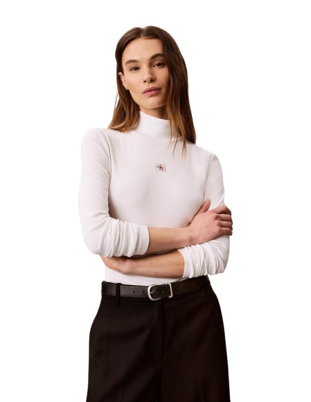 Pull Calvin Klein Femme Blanc | ChoixMode