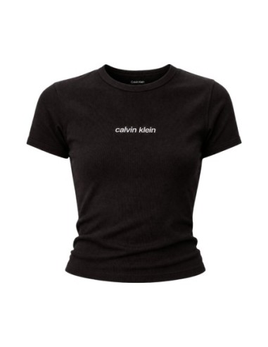 T-Shirt Calvin Klein Femme Noir | ChoixMode