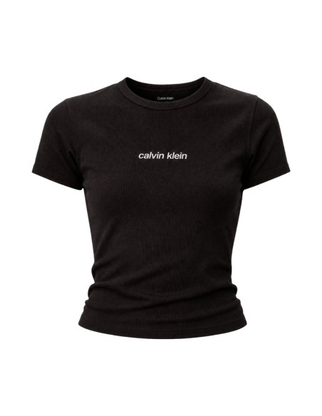 T-Shirt Calvin Klein Femme Noir | ChoixMode