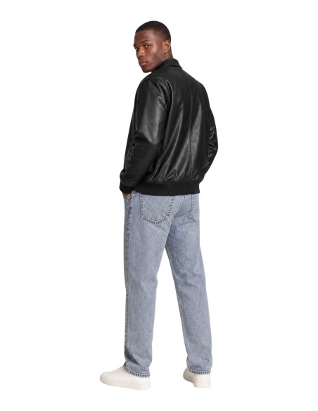 Veste zippée noire moderne | Calvin Klein Jeans