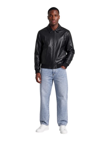 Veste zippée noire moderne | Calvin Klein Jeans
