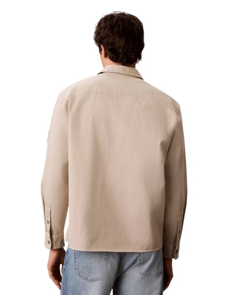 Chemise Calvin Klein Jeans homme beige
