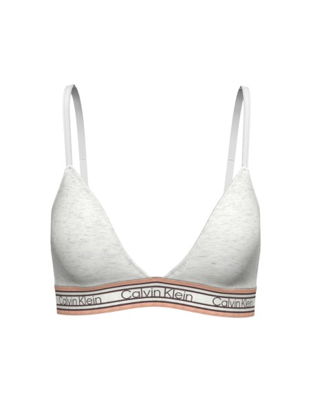 Brassière Calvin Klein femme triangle blanche