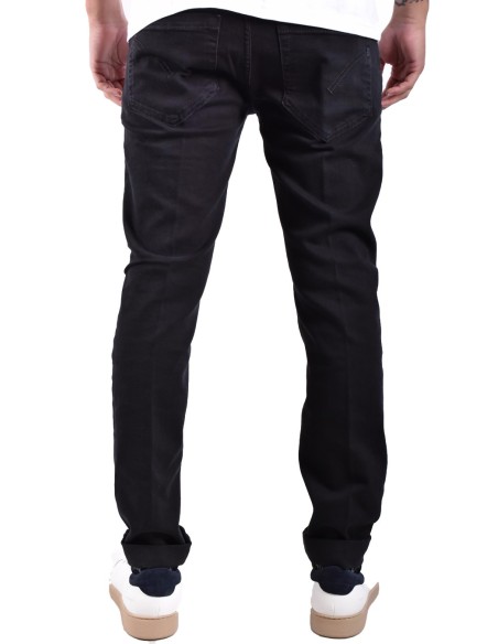 Pantalon noir Dondup homme élégant