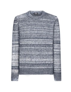 Pull bleu Dondup homme
