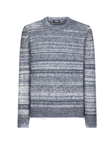 Pull bleu Dondup homme