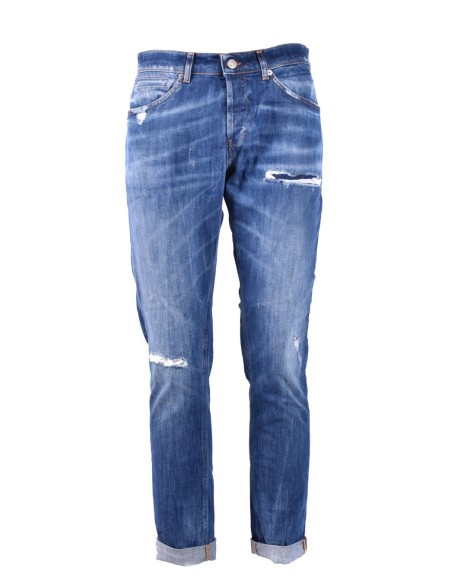 Jeans bleu usé Dondup homme