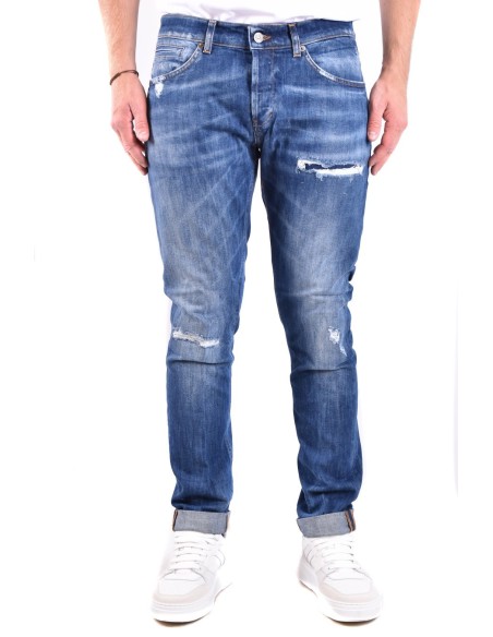Jeans bleu usé Dondup homme