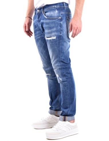 Jeans bleu usé Dondup homme