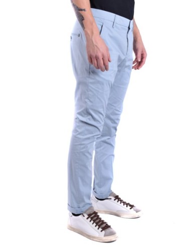 Pantalon bleu azur Dondup homme