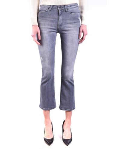 Jeans gris Dondup femme