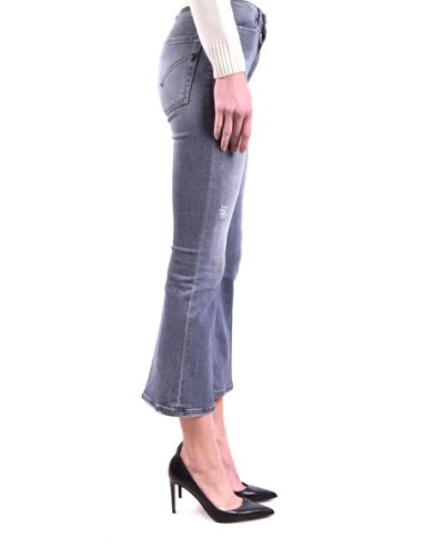 Jeans gris Dondup femme