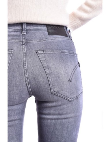 Jeans gris Dondup femme