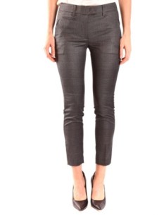 Pantalon carreaux gris Dondup femme