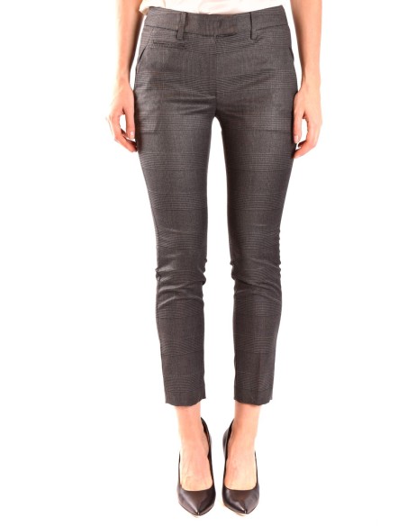 Pantalon carreaux gris Dondup femme