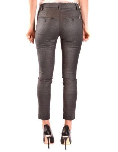 Pantalon carreaux gris Dondup femme