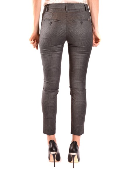 Pantalon carreaux gris Dondup femme
