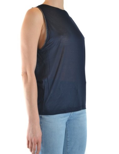 Débardeur femme bleu Dondup