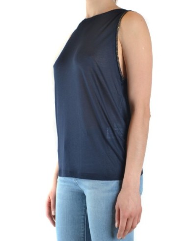 Débardeur femme bleu Dondup