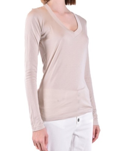 Pull blanc V Dondup femme