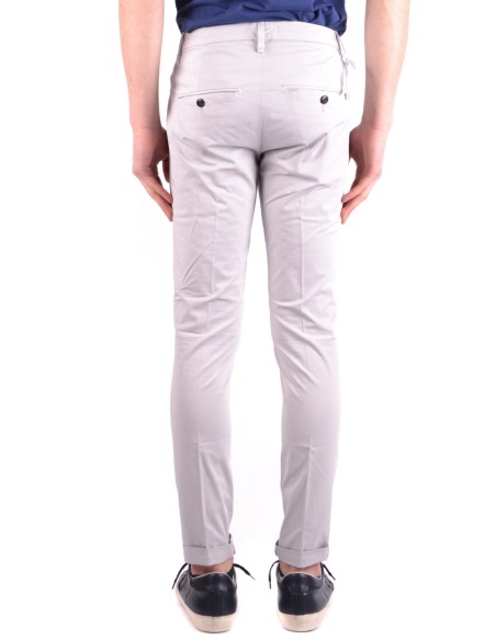 Pantalon gris stretch pensé pour l'été | Dondup