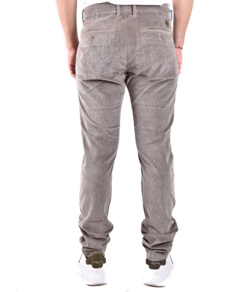 Pantalon gris Dondup homme coton