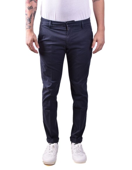 Pantalon bleu stretch au confort dynamique | Dondup