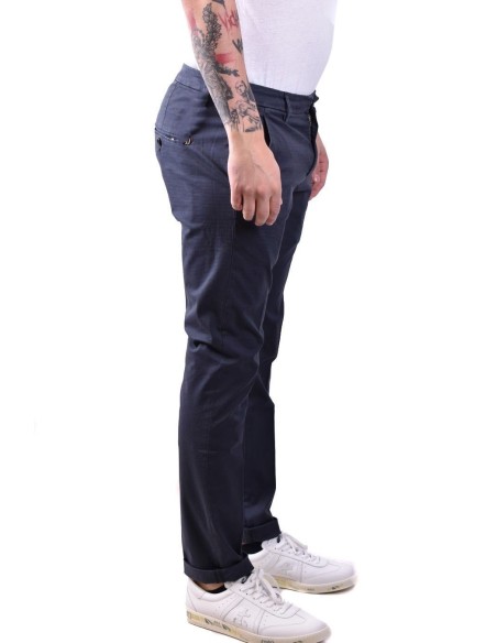 Pantalon bleu stretch au confort dynamique | Dondup