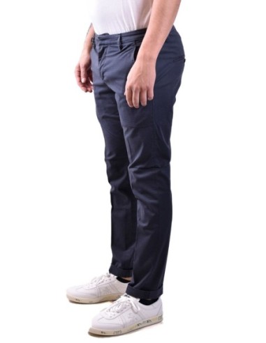 Pantalon bleu stretch au confort dynamique | Dondup