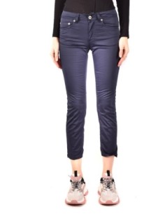 Pantalon bleu Dondup femme