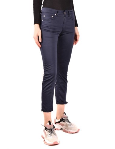 Pantalon bleu Dondup femme