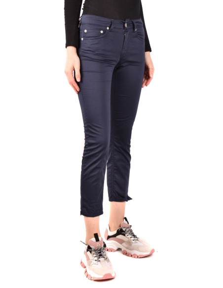 Pantalon bleu Dondup femme