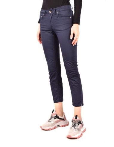 Pantalon bleu Dondup femme