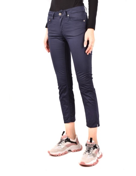 Pantalon bleu Dondup femme
