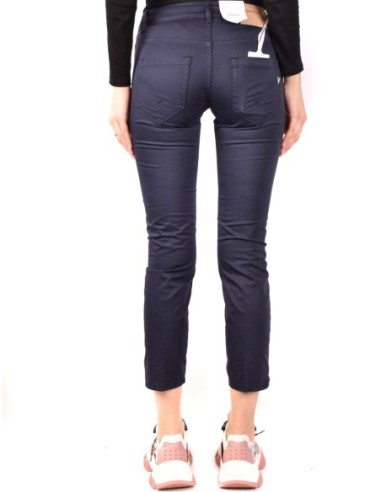 Pantalon bleu Dondup femme