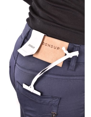 Pantalon bleu Dondup femme