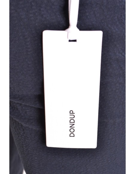 Pantalon bleu Dondup homme coton