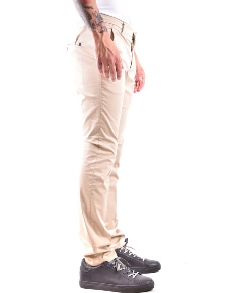 Pantalon beige Dondup homme coton