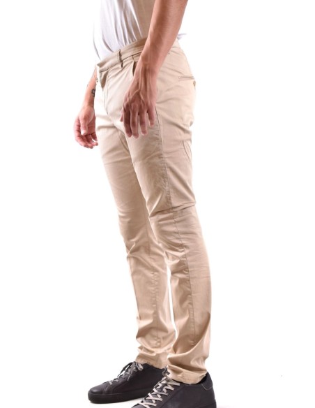Pantalon beige Dondup homme coton