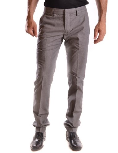 Pantalon gris à carreaux Dondup homme
