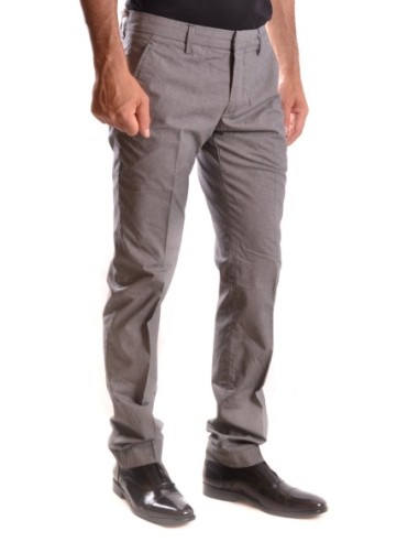 Pantalon gris à carreaux Dondup homme