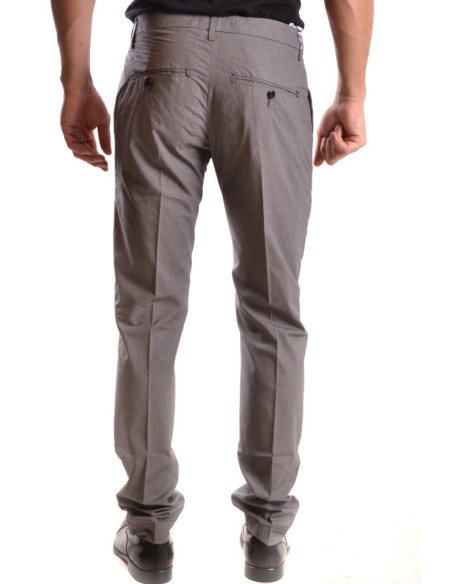 Pantalon gris à carreaux Dondup homme