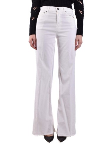 Jeans blanc Dondup femme